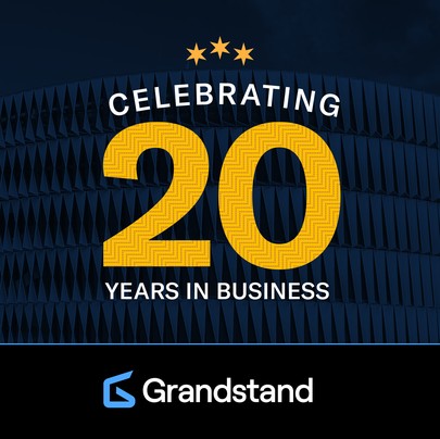 Grandstand Marks 20 Years